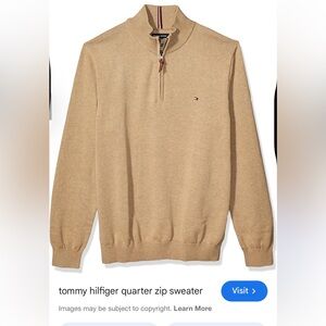 Tommy Hilfiger quarter zip sweater